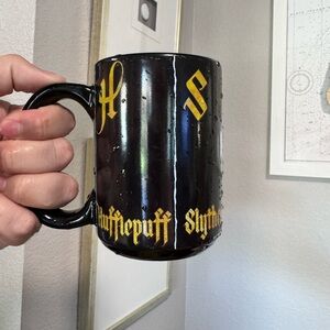 Magic Mug- Black and Gold Harry Potter Mug